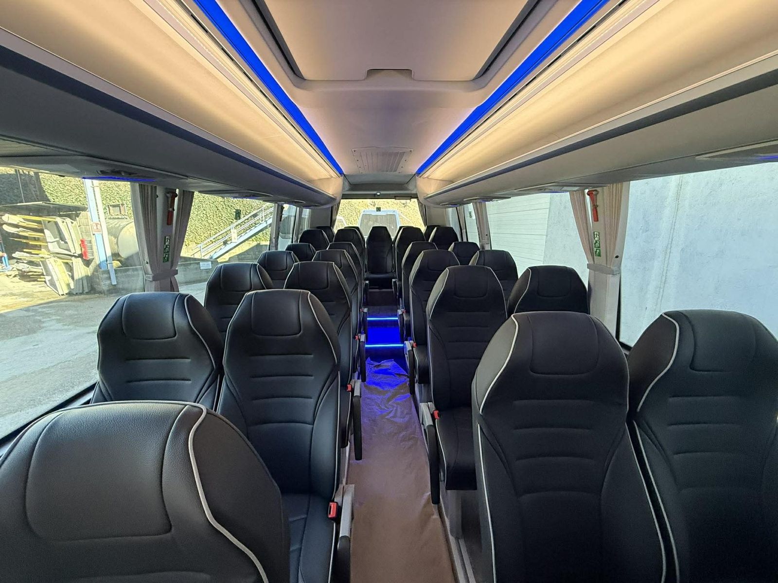 Wnętrze Iveco z oświetleniem LED